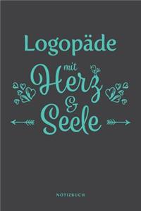 Logopäde Mit Herz & Seele Notizbuch