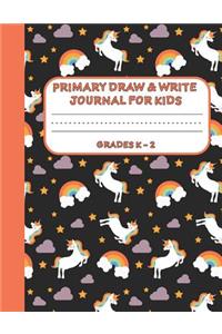 Primary Draw & Write Journal for Kids Grades K-2