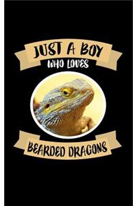 Just A Boy Who Loves Bearded Dragons