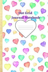 Dot grid journal notebook