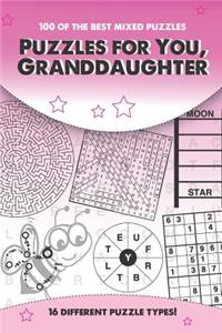 Puzzles for you, Granddaughter