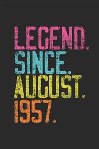 Legend Since August 1957