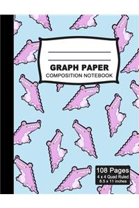 Graph Paper Composition Notebook