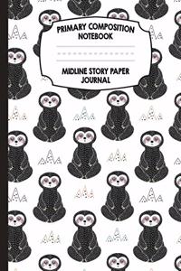 Primary Composition Notebook Midline Story Paper Journal