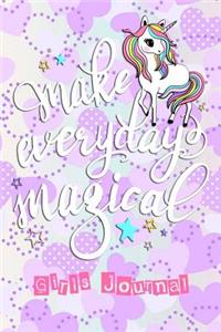 Make Everyday Magical Girls Journal