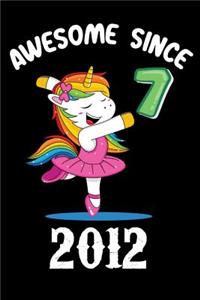 Awesome 7 Since 2012