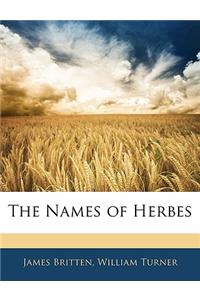 The Names of Herbes
