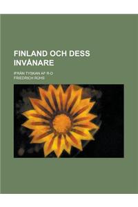 Finland Och Dess Invanare; Ifran Tyskan AF R-D