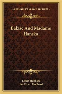 Balzac And Madame Hanska