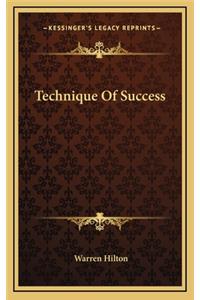 Technique of Success