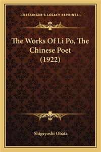 Works of Li Po, the Chinese Poet (1922)