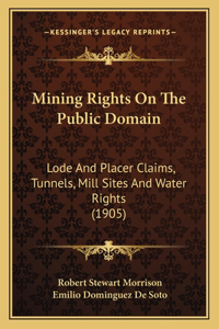 Mining Rights on the Public Domain