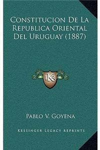 Constitucion De La Republica Oriental Del Uruguay (1887)
