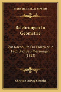 Belehrungen in Geometrie