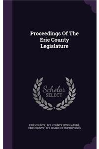 Proceedings of the Erie County Legislature