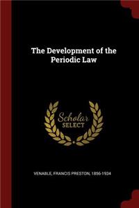 The Development of the Periodic Law