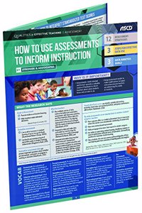 How to Use Assessments to Inform Instruction (Quick Reference Guide 25-Pack)