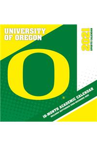 Oregon Ducks 2021 12x12 Team Wall Calendar