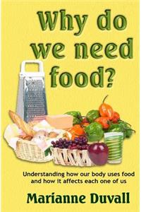 Why Do We Need Food?