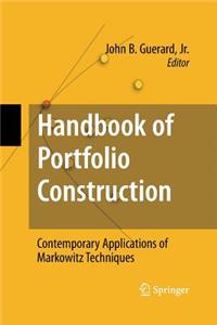 Handbook of Portfolio Construction