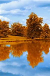 Mind Blowing Orange Lake Reflection