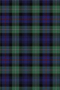 MacKenzie Hunting Tartan Plaid Journal