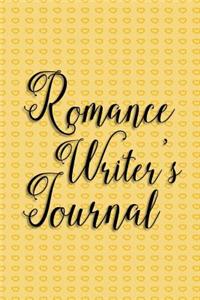 Writer's Notebook - Romance Writer's Journal (Yellow-Black)