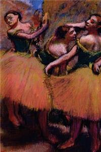 ''Three Dancers Green Blouses'' by Edgar Degas