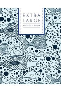 Extra Large Address Book: Big Size of Address Book (Seniors Easy to Use)