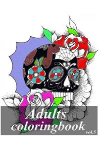 Adult Coloring Books: Coloring Book Vol.5: Coloring Book