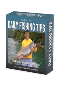 Ken Schultz's Daily Fishing Tips 2023 Box Calendar
