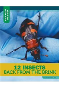 12 Insects Back from the Brink