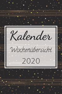 Kalender Wochenübersicht 2020