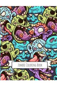 Zombie Coloring Book