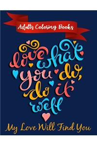 My Love Will Find You Coloring Book