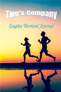 Two's Company Couples Workout Journal