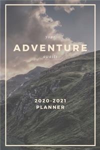 2020-2021 Yearly, Monthly, Weekly Planner