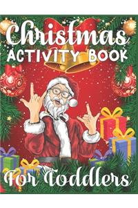 Christmas Activity Book For Toddlers