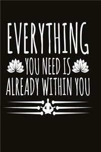 Everything you need is already within you