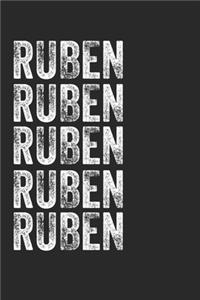 Name RUBEN Journal Customized Gift For RUBEN A beautiful personalized