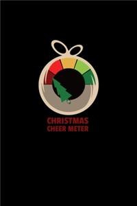 Funny Christmas Cheer Meter Low Anti Holiday Joke