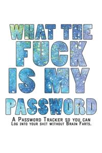 What The F*ck Is My Password Journal