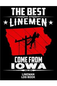 The Best Linemen Come From Iowa Lineman Log Book