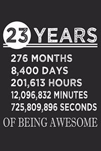 23 Years Of Being Awesome