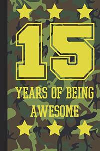 15 Years Of Being Awesome