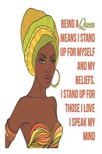 Black Girl Magic Lined Journal