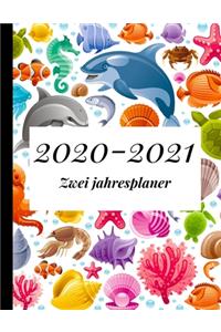 2020-2021 Zwei jahresplaner