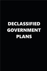 2020 Weekly Planner Funny Humorous Declassified Government Plans 134 Pages