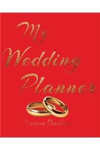 My Wedding Planner a Portable Guide to Organizing Your Dream Wedding 2021 / 2020 Wedding Planner golden wedding rings Aureate Gold design Auric Style Complete Wedding Planning Notebook and Organizer Checklists Budget Planner Bride Wedding Engagemen