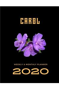 2020 Weekly & Monthly Planner